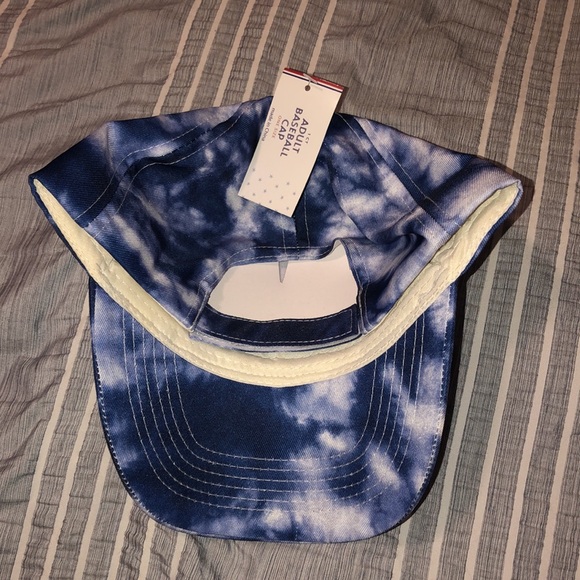 💜Blue Tie Dye Baseball Cap Adult OS NWOT💜 - Picture 4 of 8